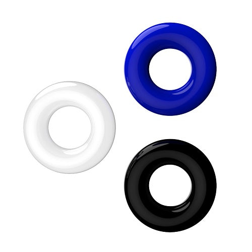 JoyRings Doughnut Cock Rings (3 Pack) Main image