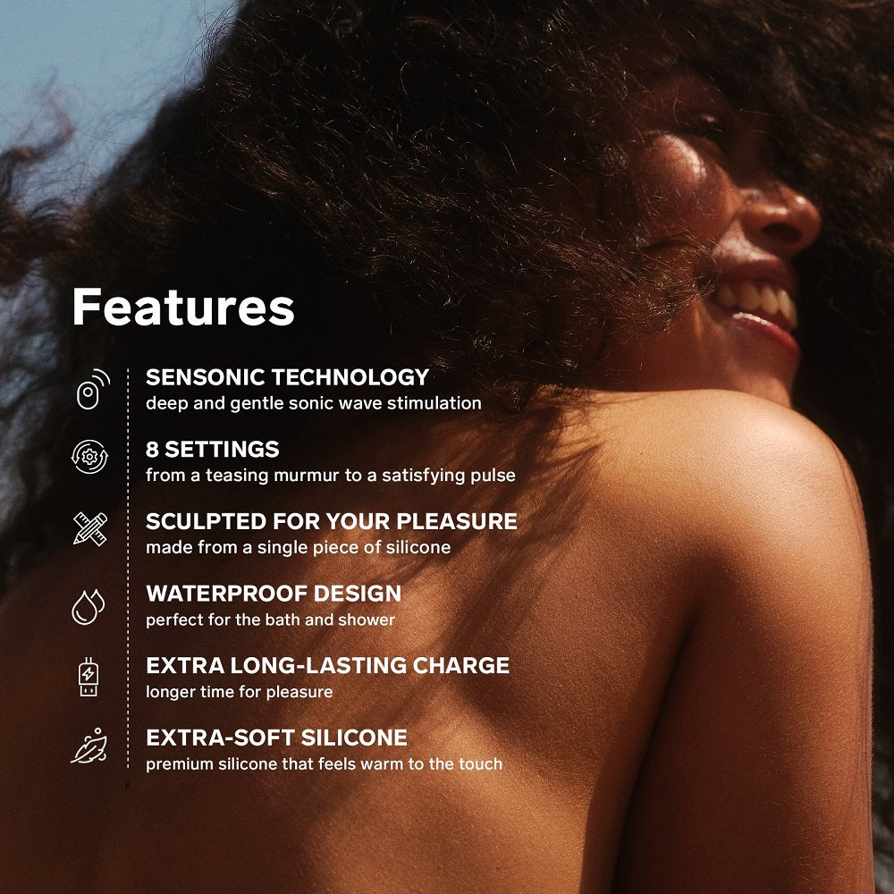 LELO SONA Sonic Clitoral Massager - Black