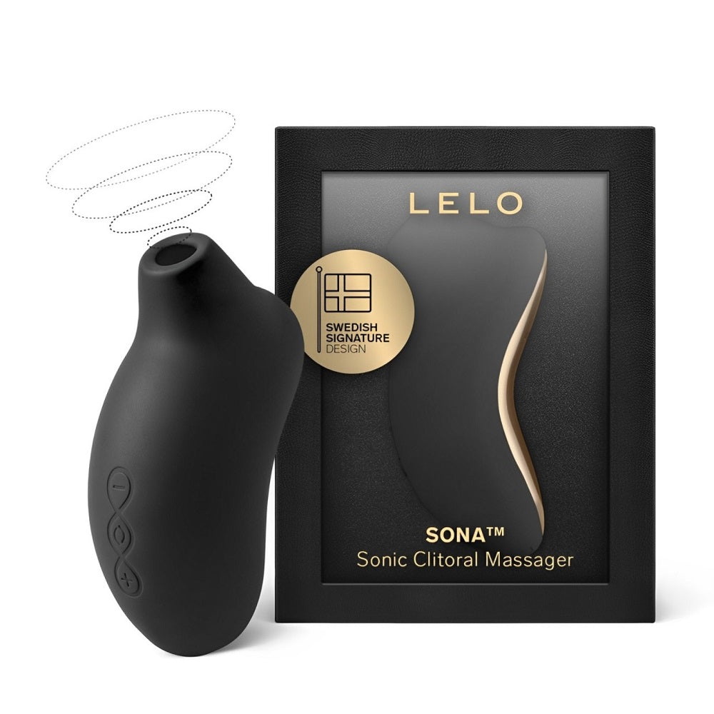 LELO SONA Sonic Clitoral Massager - Black Main image