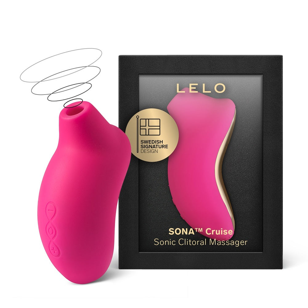 LELO SONA Cruise Clitoral Massager Cerise Main image