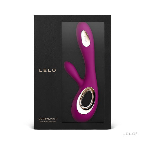 Lelo Soraya Wave Dual Action Vibrator Deep Rose – product image 2