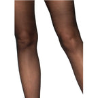 Leg Avenue Sheer Thigh High Stockings with attached Lace Garterbelt