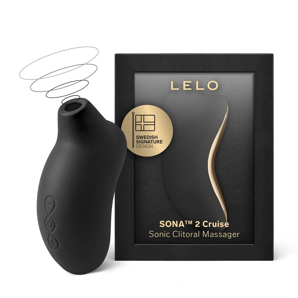 LELO SONA 2 Cruise Clitoral Massager Black Main image