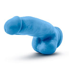 7-inch-realistic-silicone-dual-density-girthy-dildo-with-suction-cup-and-balls-blue