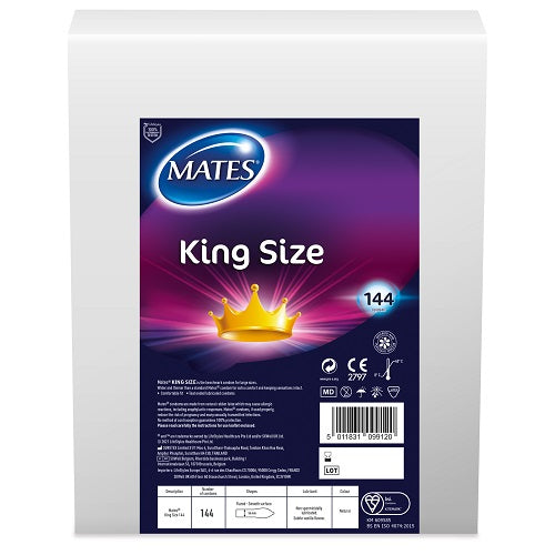Mates King Size Condom BX144 Clinic Pack Main image
