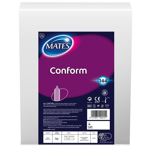 Mates Conform Condom BX144 Clinic Pack Main image