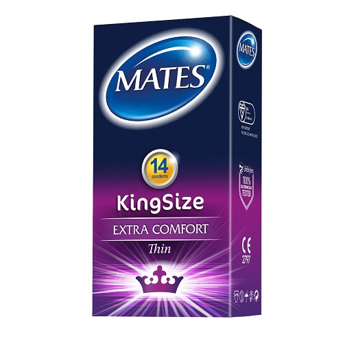 Mates King Size Condoms 14 Pack Main image