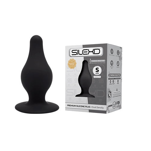 SilexD Dual Density Tapered Silicone Butt Plug Small Secondary image
