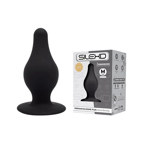 SilexD Dual Density Tapered Silicone Butt Plug Medium Secondary image