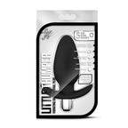 luxe-little-thumper-butt-plug-black