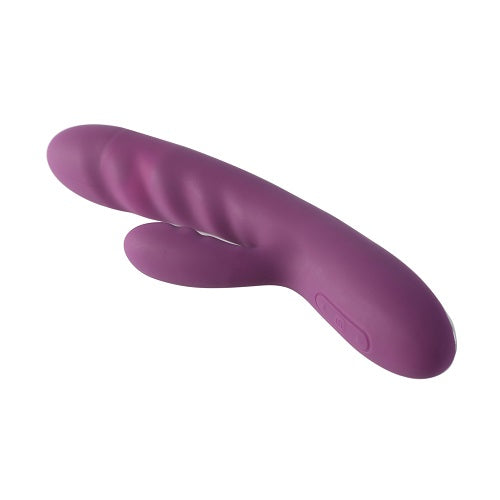 Svakom Avery Thrusting Vibrator with Clitoral Stimulator – product image 3