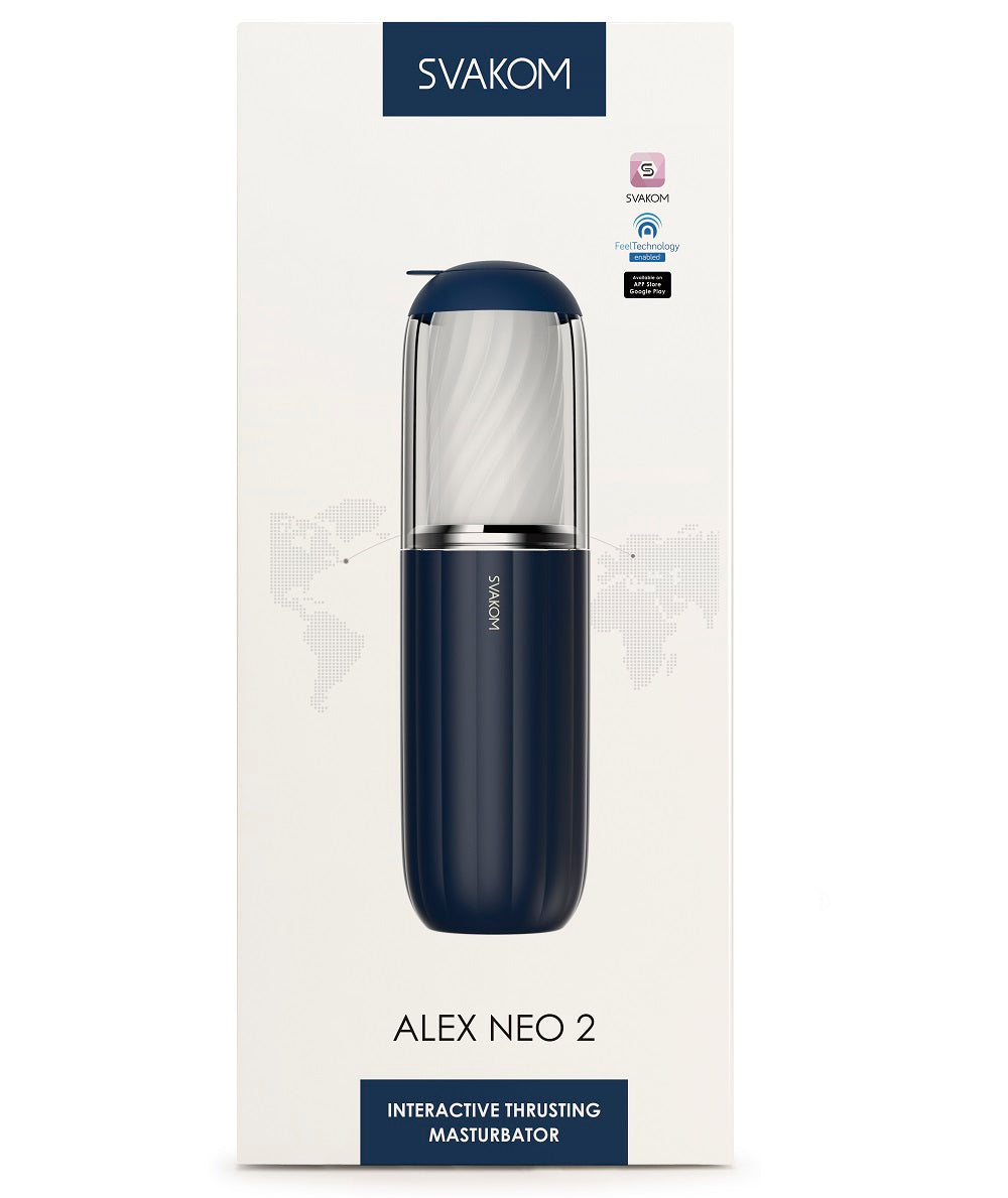 Svakom Alex Neo 2 Interactive App Controlled Thrusting Male Masturbator – product image 5