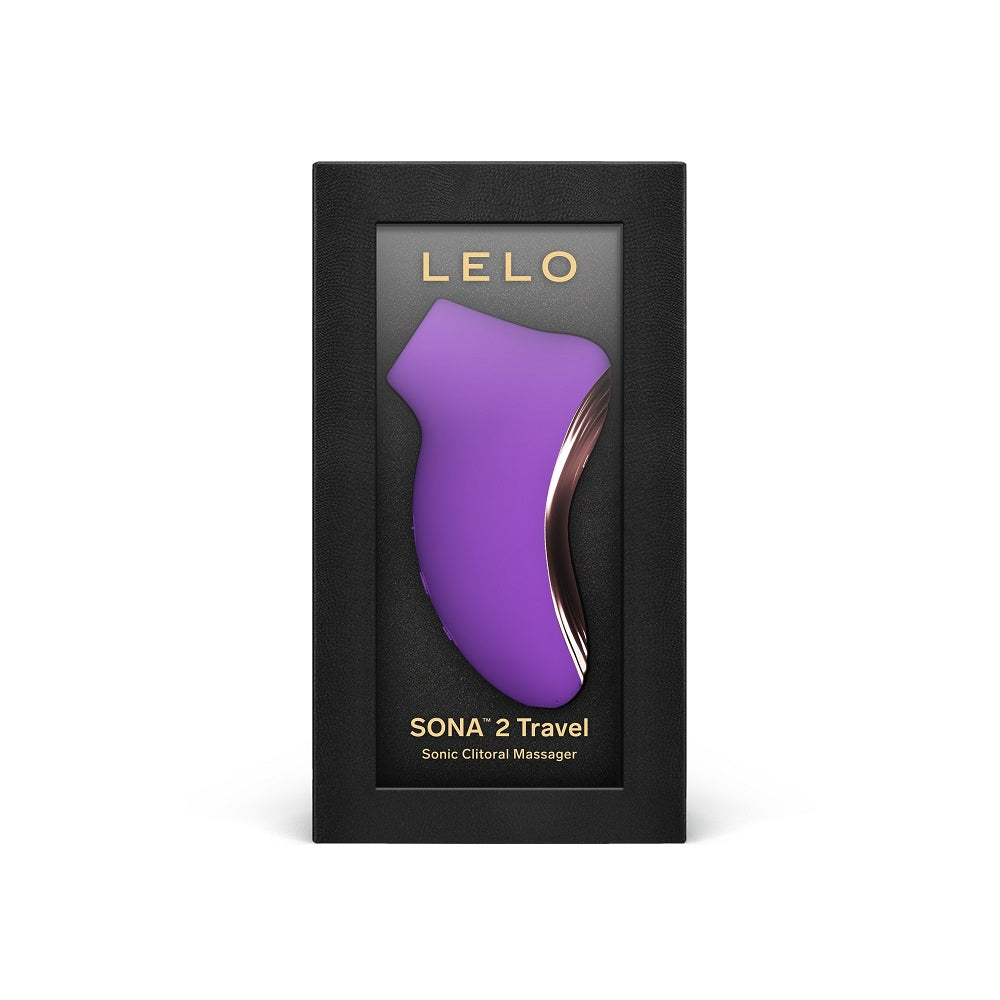 LELO Sona 2 Travel Clitoral Massager Purple Secondary image