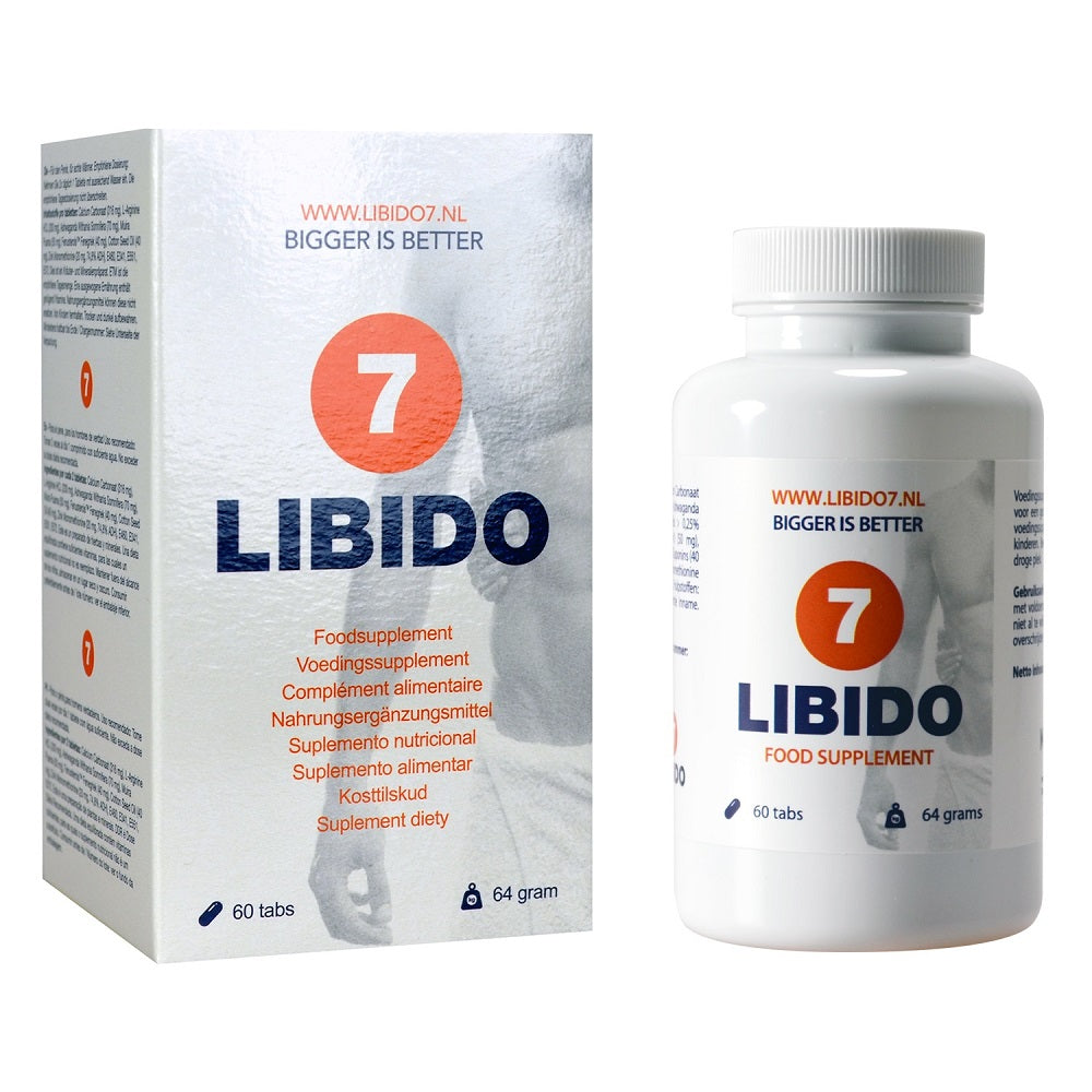 Libido7 Penis Enlargement Tablets (60 Pack) Main image