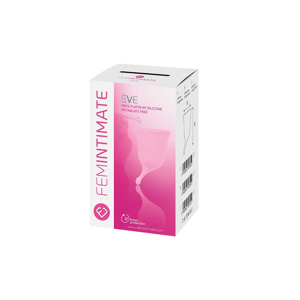 Femintimate Eve Menstrual Cup with Curved Stem Large Secondary image