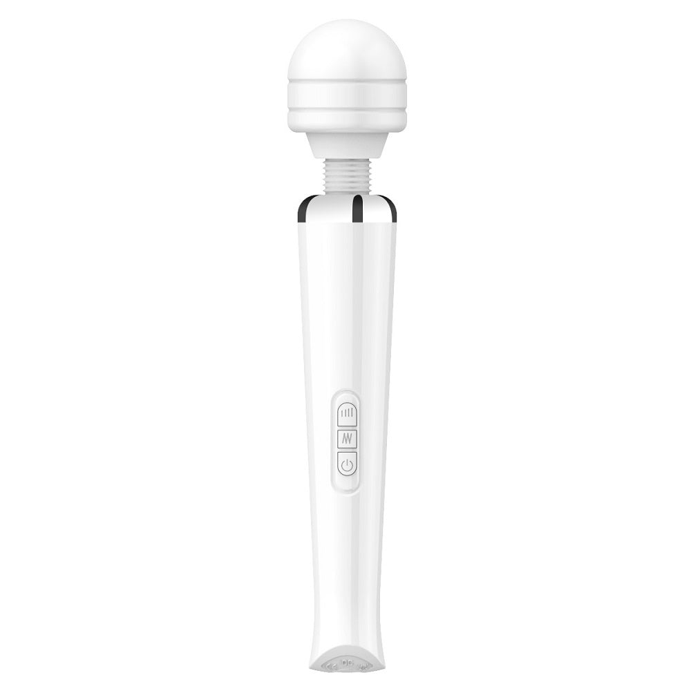Loving Joy Rechargeable Magic Wand Vibrator White Main image