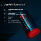 LELO F1S V3 AI Interactive Male Masturbator Blue