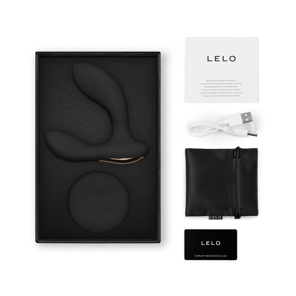 LELO Hugo 2 Remote Controlled Prostate Massager Black Secondary image