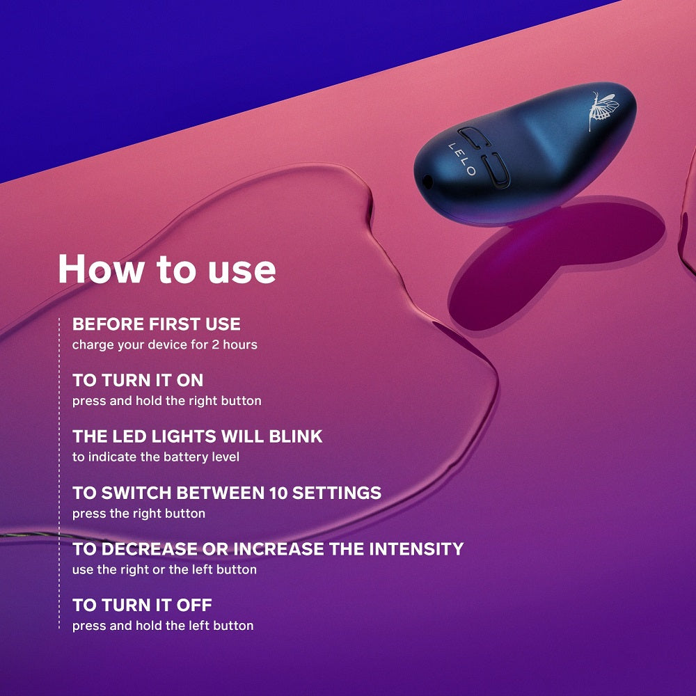 LELO Nea 3 Clitoral Massager Black