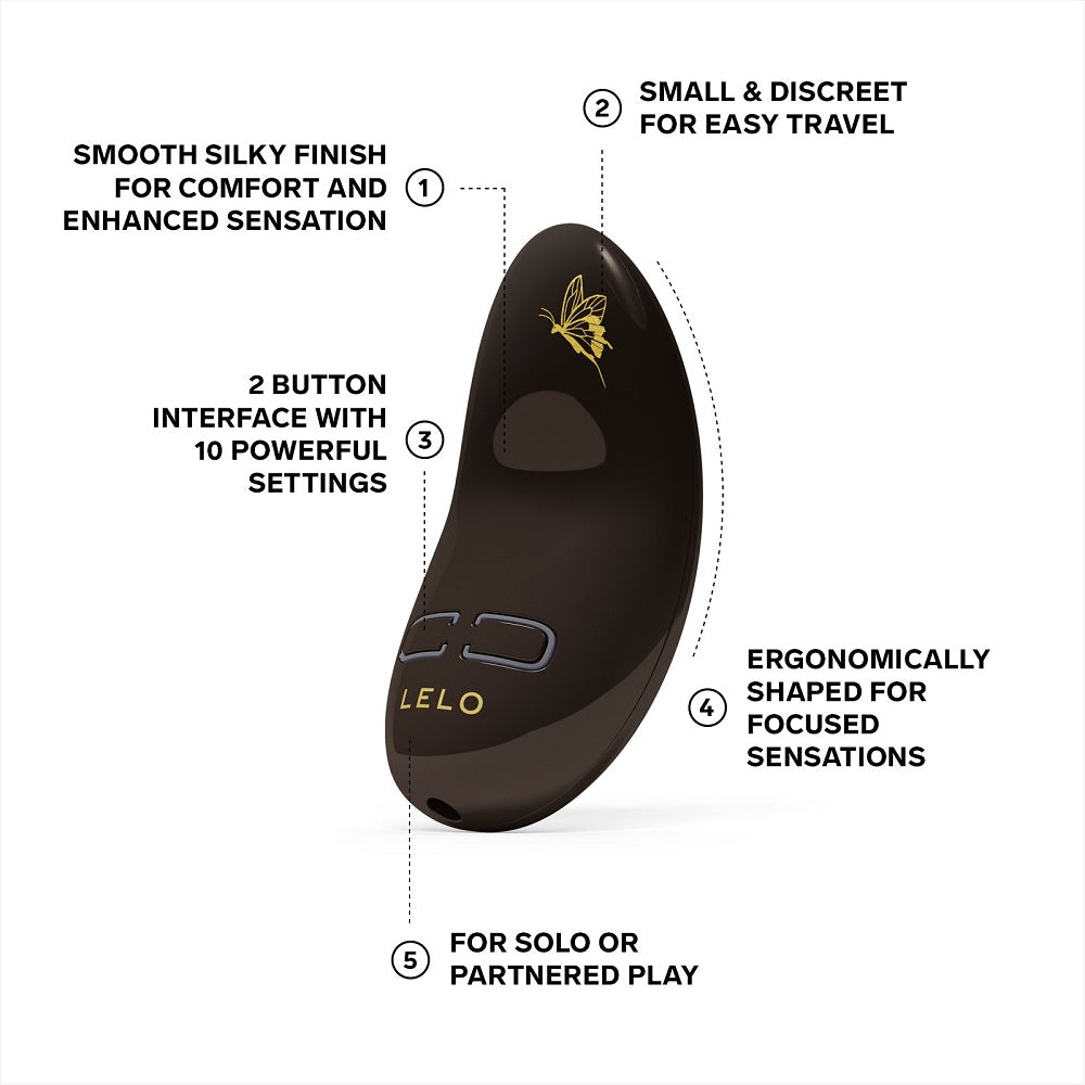 LELO Nea 3 Clitoral Massager Black