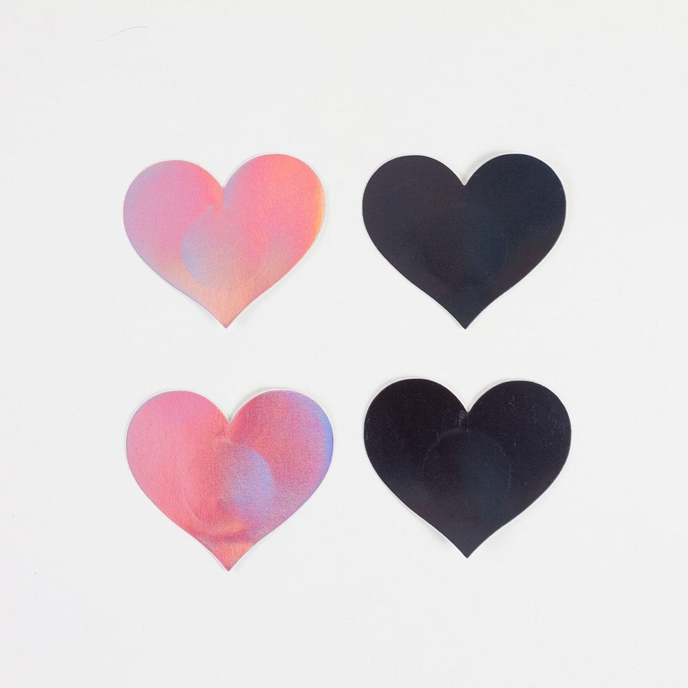 Wow Boobs! Heart Nipple Pasties Secondary image