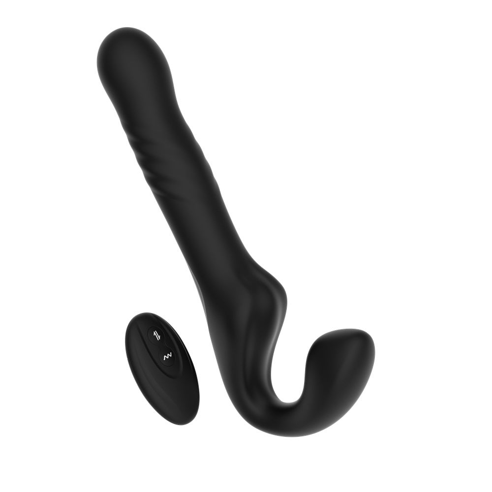 Mina Surge Remote Thrusting & Vibrating Strapless Strap On Secondary image
