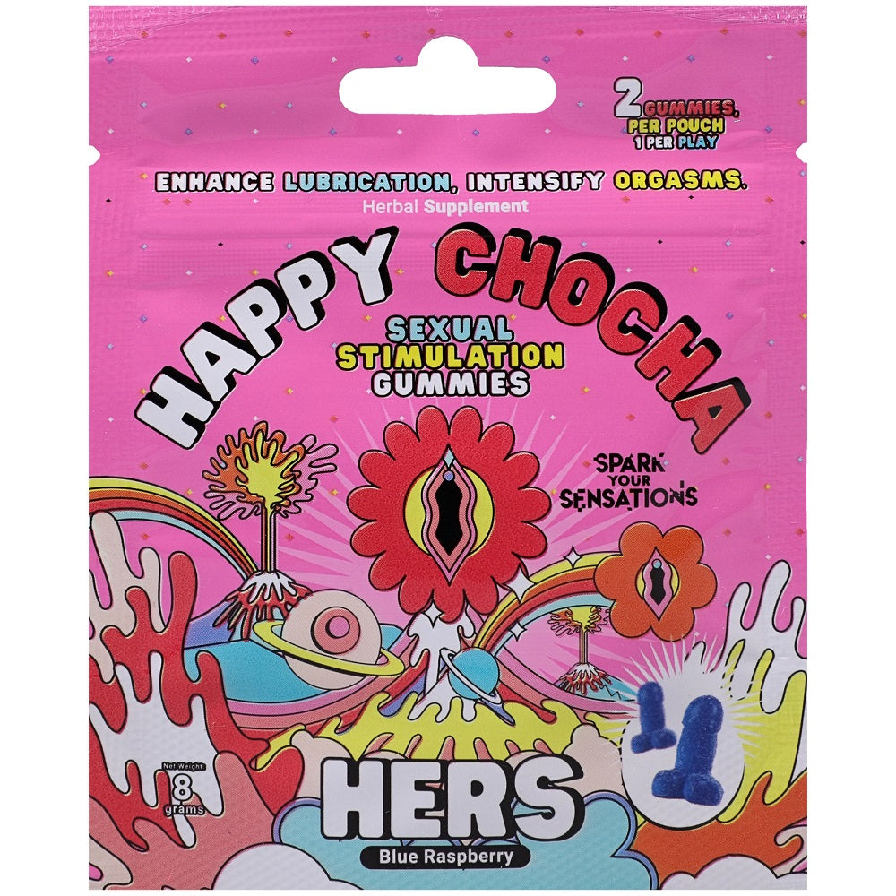 Happy Chocha (Hers) Sexual Stimulation Gummies (2 pack) Secondary image