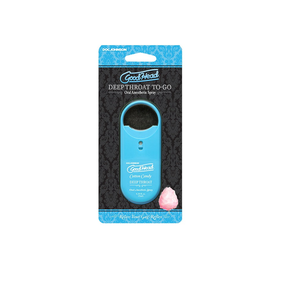 Doc Johnson GoodHead To-Go-Deep Throat Spray - Cotton Candy Secondary image