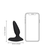 smooth-vibrating-anal-plug-with-remote-control-black