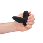 smooth-vibrating-anal-plug-with-remote-control-black