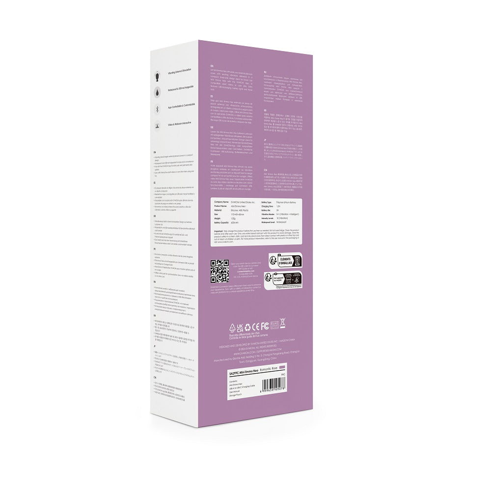 Svakom Mini Emma Neo Wand Vibrator Secondary image