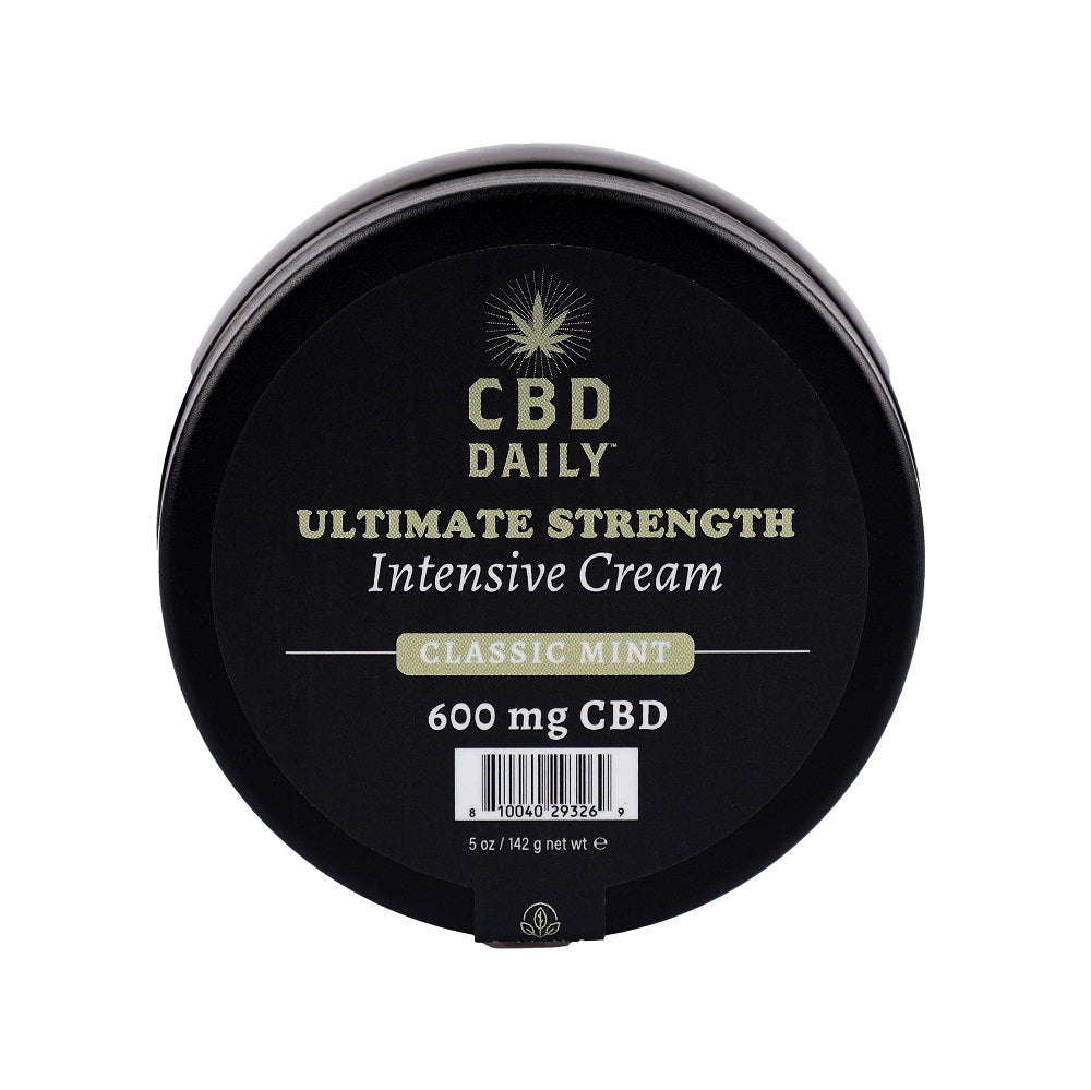 Earthly Body CBD Daily Ultimate Strength Intensive Cream Classic Mint 142g Secondary image