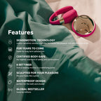 LELO Tiani 3 Couples Massager Cerise