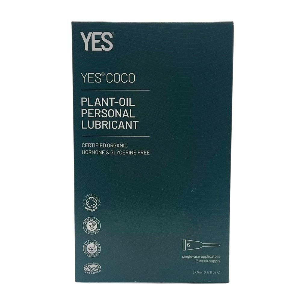 YES Coco Oil-Based Lubricant-6x5ml