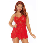 Leg Avenue Rose Lace Flair Chemise