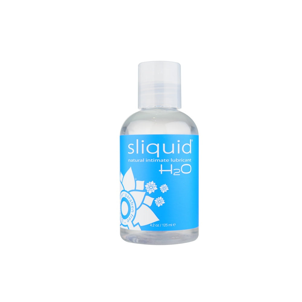 Sliquid Naturals H20 Waterbased Lubricant-125ml Main image