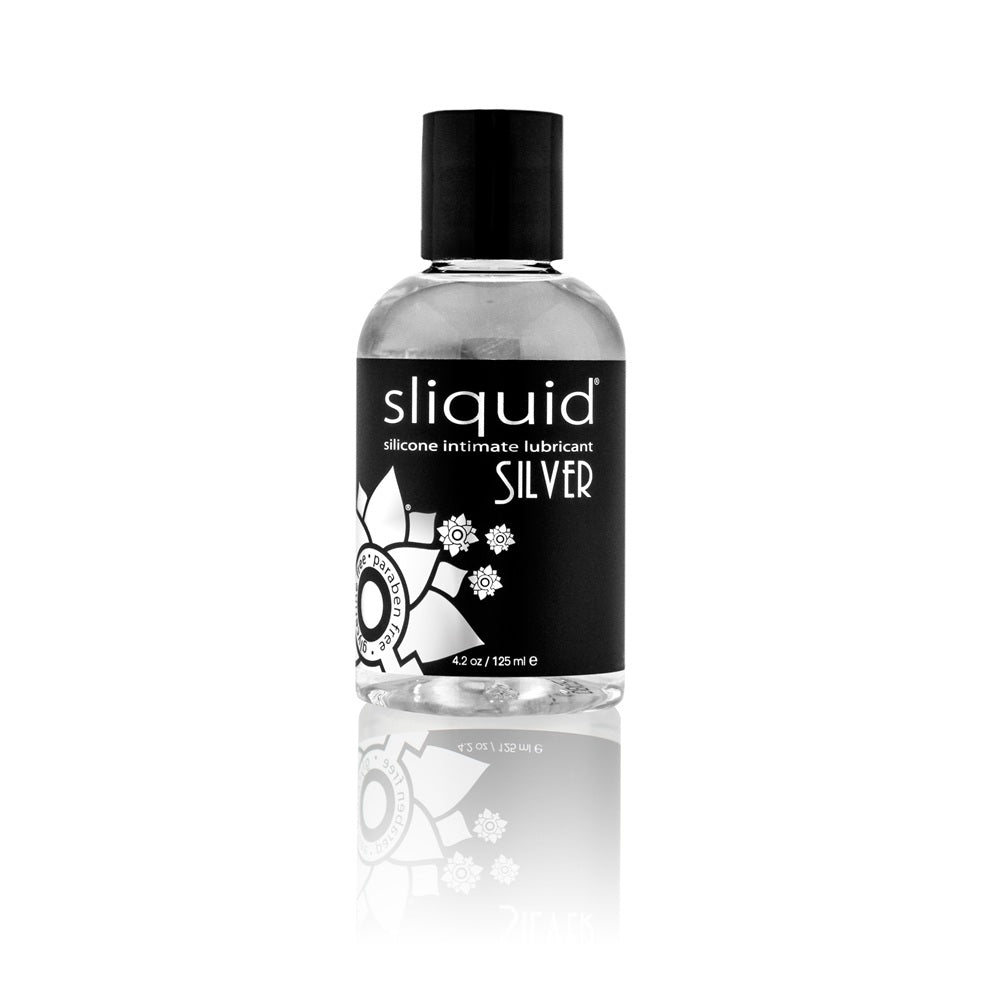 Sliquid Naturals Silver Silicone Lubricant-125ml Secondary image