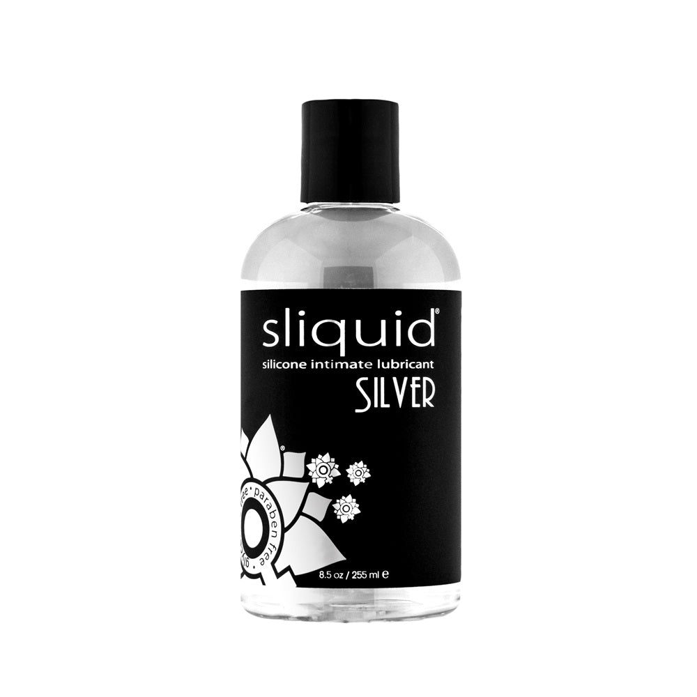 Sliquid Naturals Silver Silicone Lubricant-255ml