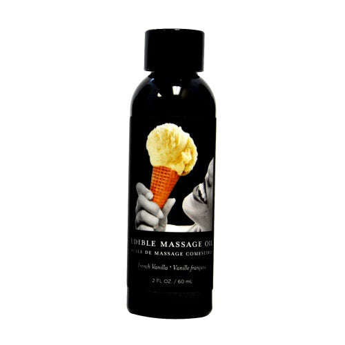 Earthly Body Edible Massage Oil 2oz Secondary image