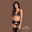 Obsessive Mixty 3-Piece Set L/XL - Black