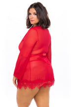 Provence Robe - Red