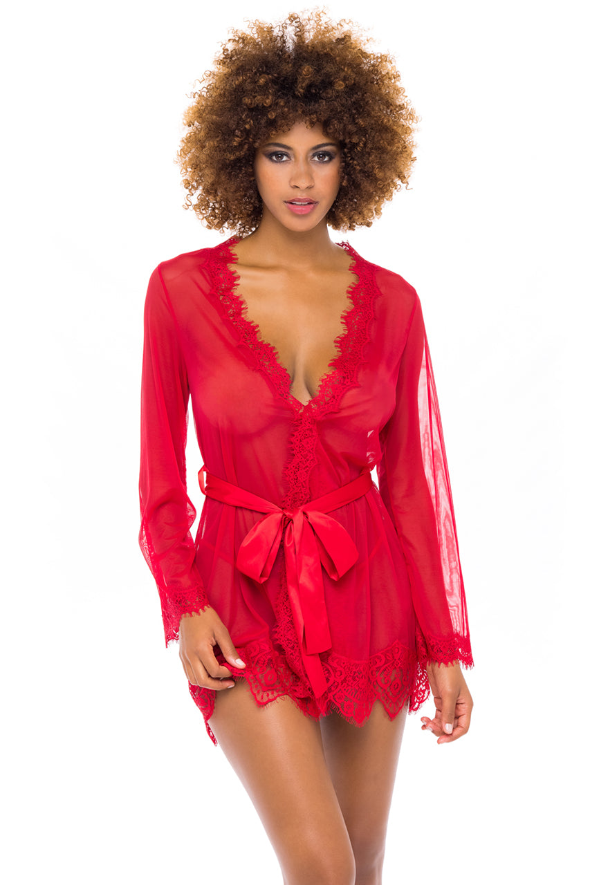 Provence Robe - Red