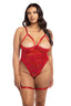 Elayne Teddy - Red - 1X/2X