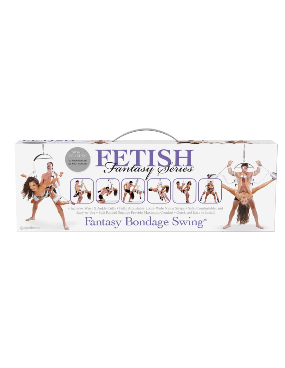 Pipedream Fantasy Bondage Sex Swing - White Main image