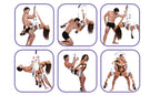 Pipedream Fantasy Bondage Sex Swing - White - image 4