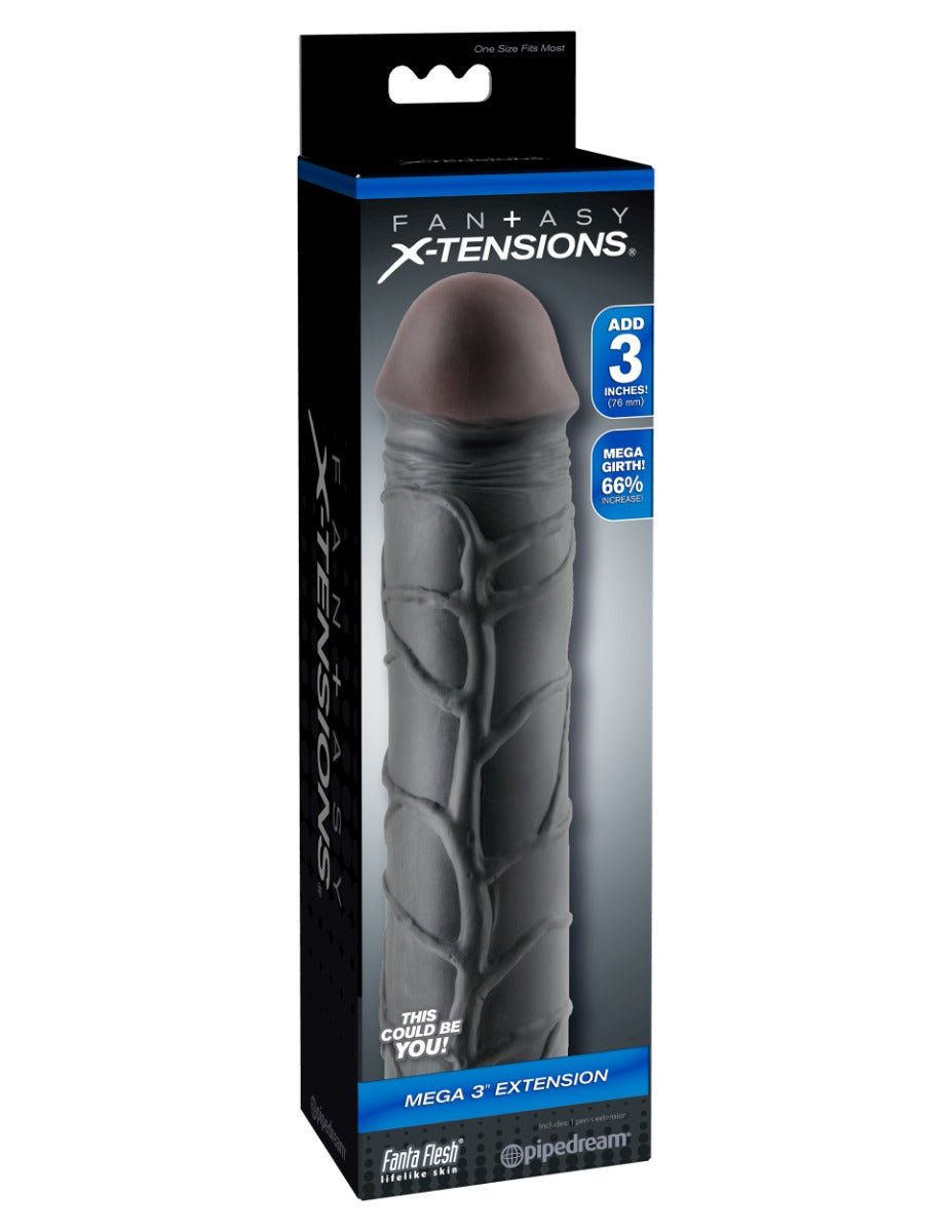 Fantasy X-tensions Mega 3" Extension – Black