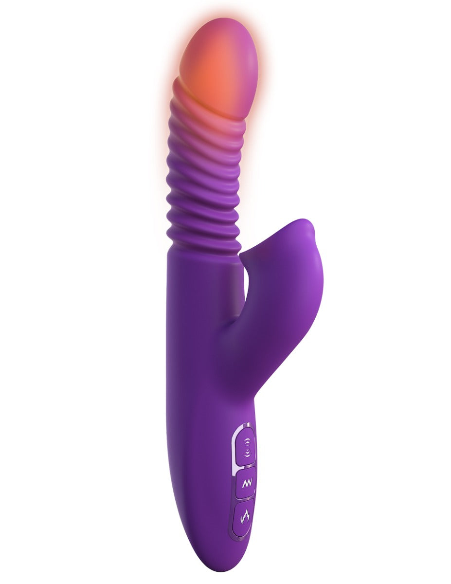 Pipedream Ultimate Thrusting Clit Stimulate-Her - Purple