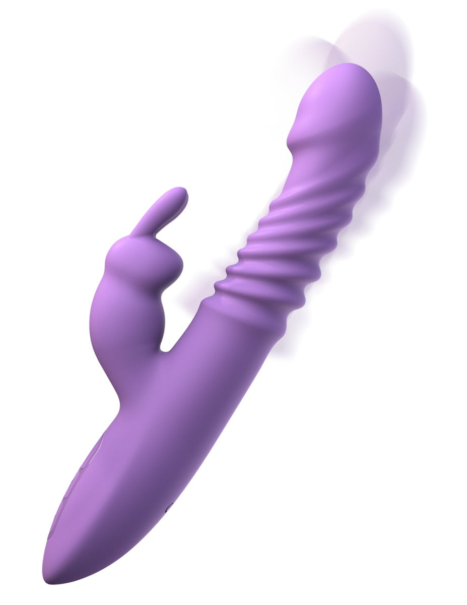 Pipedream Meet Her Thrusting Silicone Rabbit - Purple Secondary image