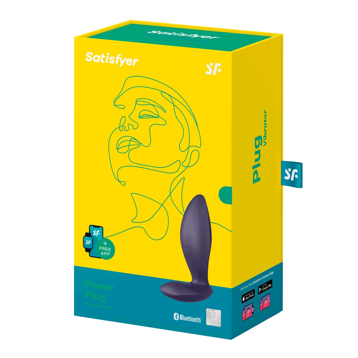Satisfyer Power Plug App-Controlled Anal Plug Main image