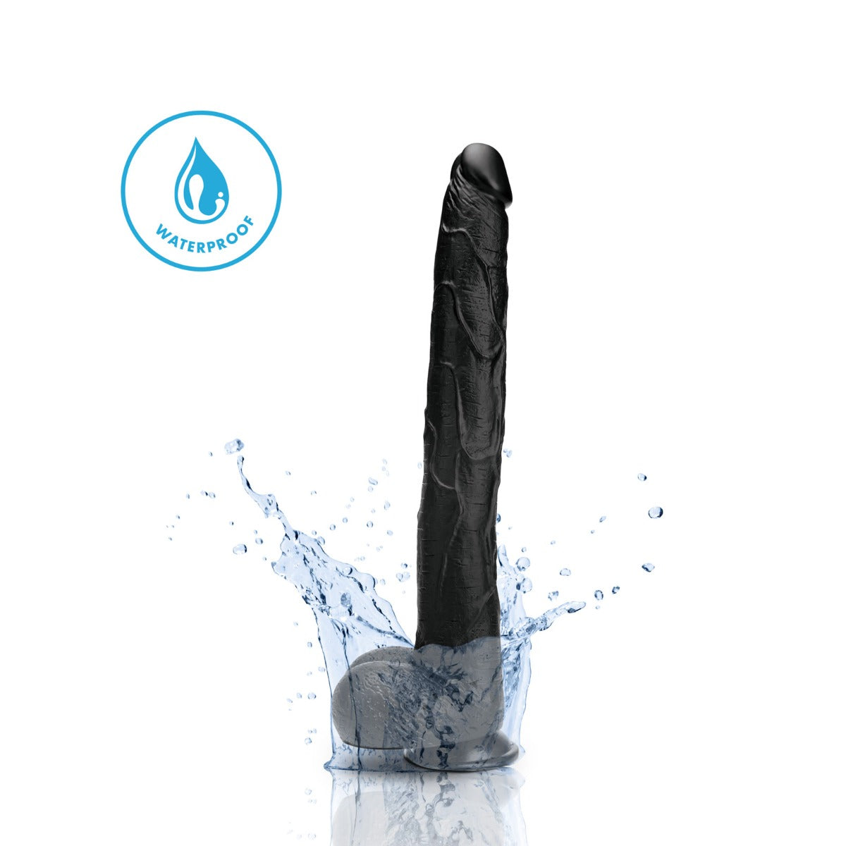 Prowler RED The Destroyer Dildo Black (15")